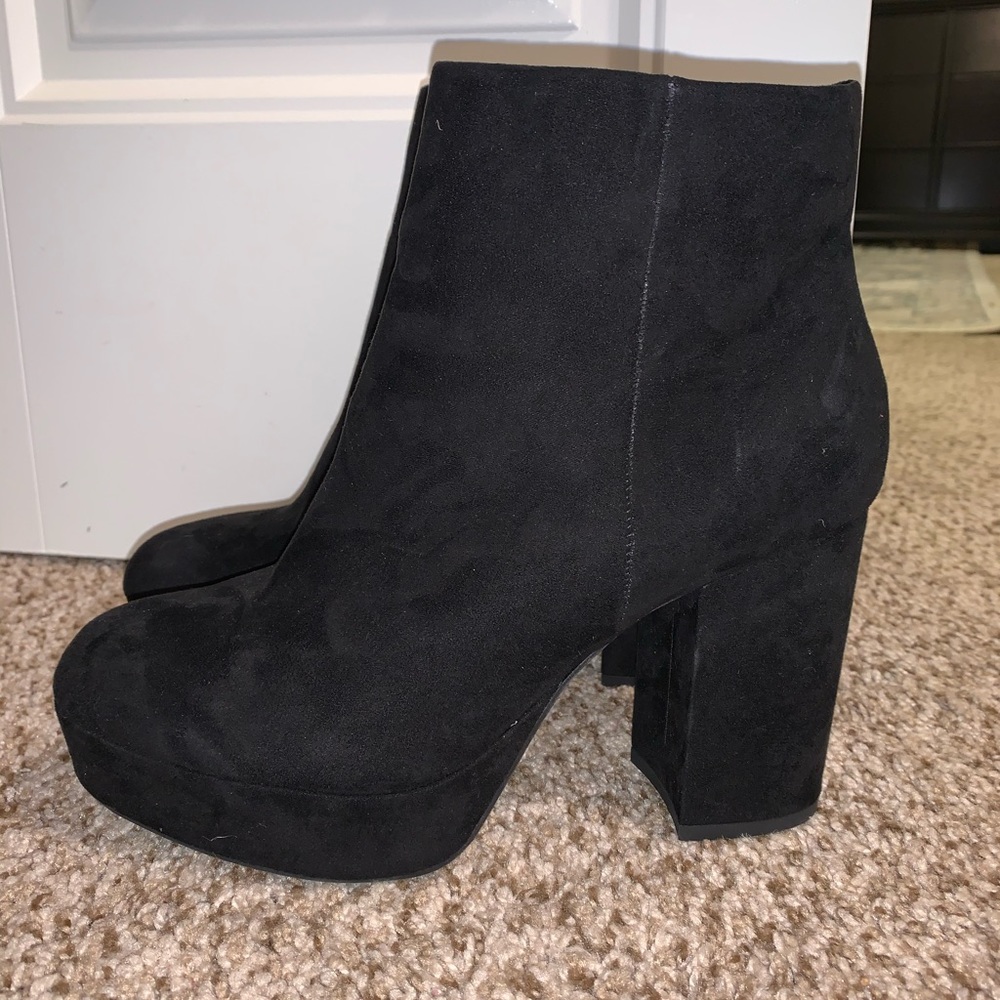 Black booties